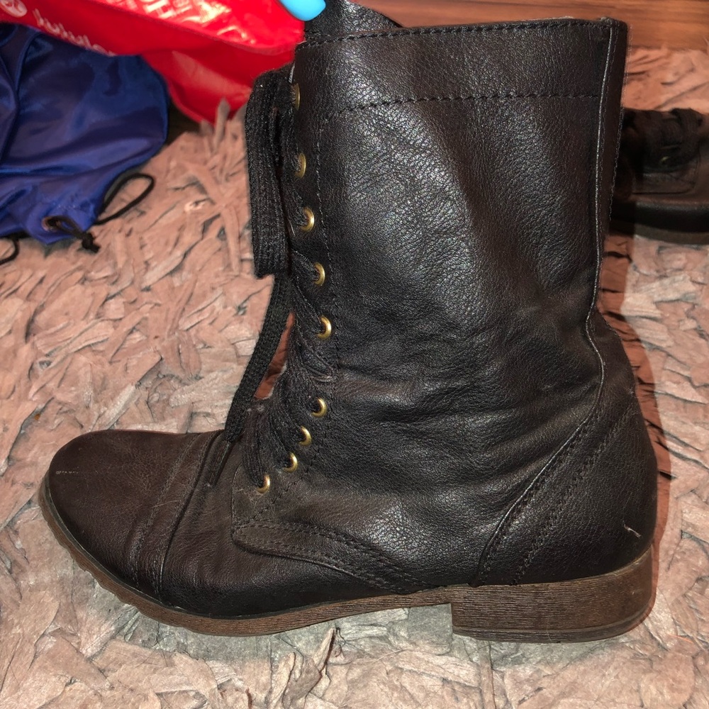 Black Combat Boots